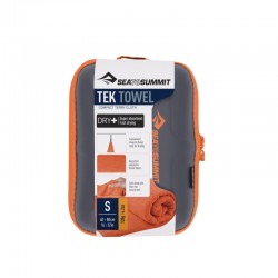 Microfibre bouclette Tek Towel Sea to Summit S 40 x 80 cm orange