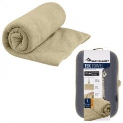 Serviette bouclette en microfibre Sea to Summit Tek Towel L 60 x 120 beige sable