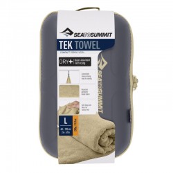 Sea to Summit Tek Towel sable désert en taille L 60x120