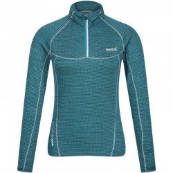 T-shirt micro-polaire femme Women Yonder Regatta bleu turquoise