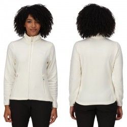 Polaire de randonnée pour femme Regatta Floreo blanche