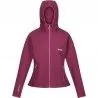 Veste femme avec capuche Regatta Women Arec III violette