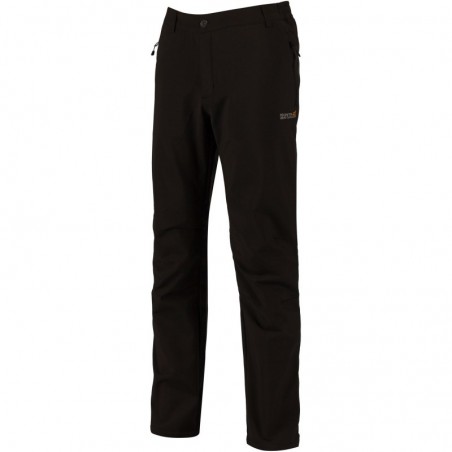 Pantalon chaud et imperméable Regatta GEO Softshell Trousers II noir
