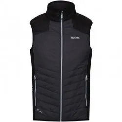 Gilet thermique sans manches Regatta Halton B/W VI gris noir
