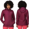 Veste imperméable pour femme Regatta Women Pack-It III violette