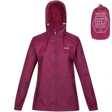 Veste de pluie Regatta Women Pack-It III violette