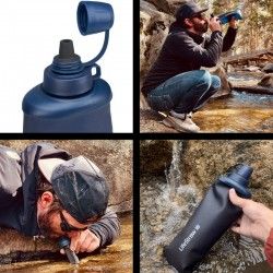 Gourde souple avec filtre à eau Lifestraw Flex Basic 650 ml Peak Series