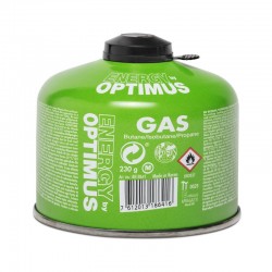 Cartouche de gaz à valve filetée Optimus Energy 230 grammes