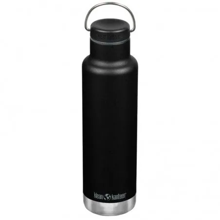 Gourde Klean Kanteen Insulated Classic Loop 0,6 litre noire Gourde Klean Kanteen Insulated Classic Loop 0,6 litre noire