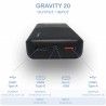 Batterie rechargeable Sunslice Gravity 20 20000 mAh