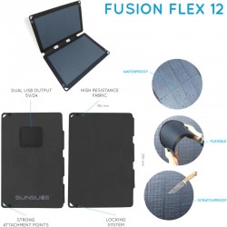 Panneau solaire de randonnée Sunslice Fusion Flex 12