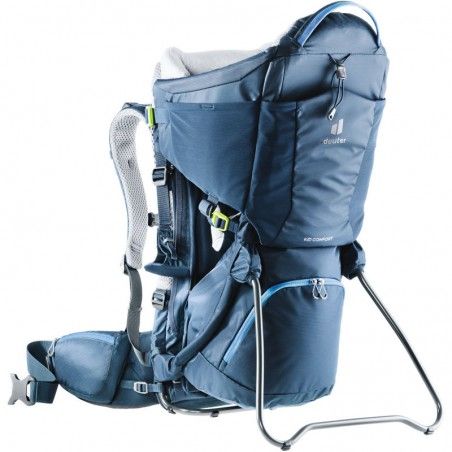 Porte-bébé Deuter Kid Comfort bleu avec pare-soleil inclus