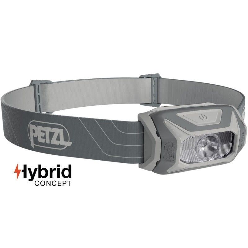 Lampe frontale Petzl Tikkina Hybrid grise