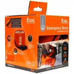 Sursac de bivouac SOL Emergency Bivvy orange