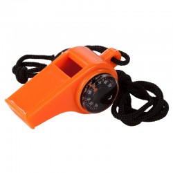 Sifflet de survie orange Regatta Survival Whistle avec boussole et thermomètre