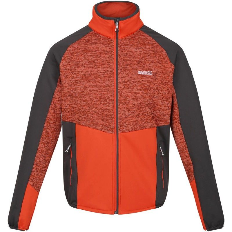 Pull zippé en polaire Regatta Coladane V orange