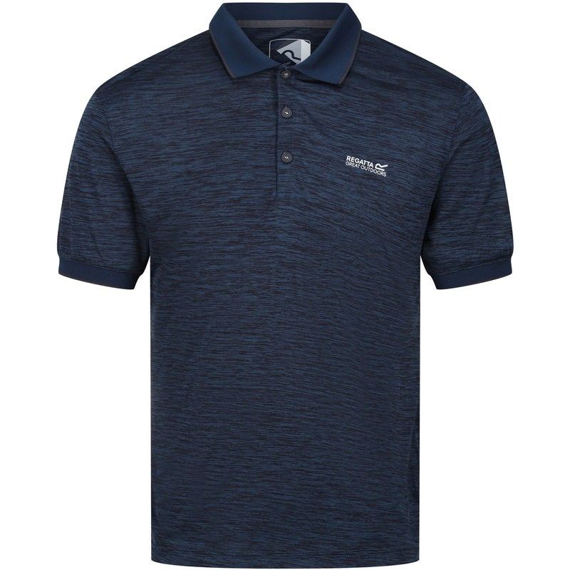 Polo randonnée trek Regatta Remex II bleu foncé