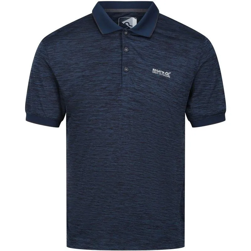 Polo randonnée trek Regatta Remex II bleu foncé