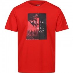 T-shirt de randonnée Regatta Fingal VII rouge