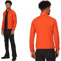 Polaire Regatta Highton Lite II orange foncé