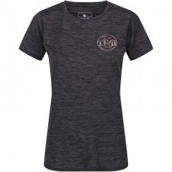 T-shirt respirant femme Regatta Women Fingal VII gris foncé