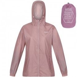 Veste pluie femme Regatta Women Pack-It Jacket III rose