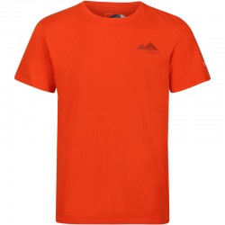 T-shirt montagne homme Regatta Breezed III orange