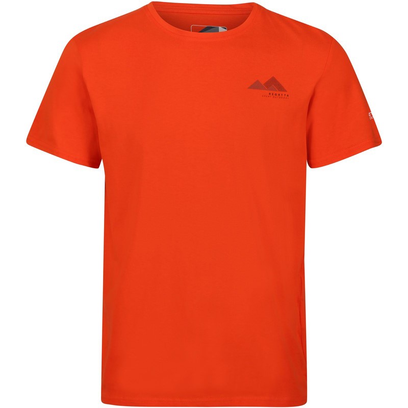 T-shirt homme Breezed III Regatta orange
