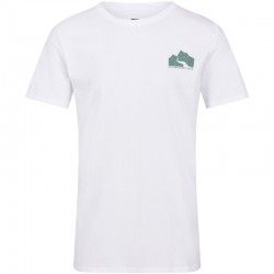 T-shirt randonnée montagne Regatta Breezed III blanc