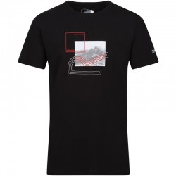 T-shirt en coton durable Regatta Breezed III noir