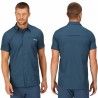 Chemise homme à manches courtes Kioga II Regatta bleue