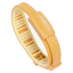 Bracelet anti insectes et moustiques Pharmavoyage beige