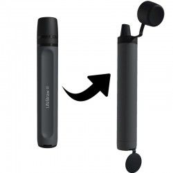 Paille avec filtre à eau Lifestraw Personal Peak Series noir Black