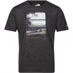 T-shirt de trek Regatta Fingal VII gris foncé