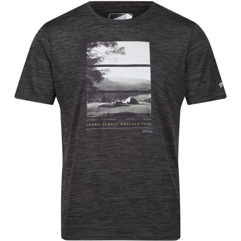 T-shirt de trek Regatta Fingal VII gris foncé