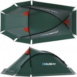 Tente 2 personnes Husky Flame 2 verte