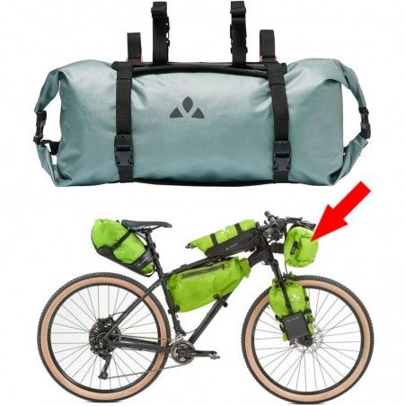 Sac étanche et sacoche imperméable de guidon de vélo Trailfront II Vaude