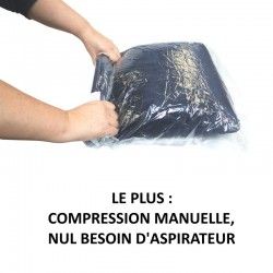 Sac deals compression manuelle
