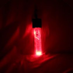 Porte-clé avec LED rouge clignotante CAO