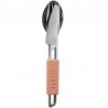 Couvert de camping Leisure Cutlery Set Primus Salmon Pink