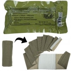 Pansement compressif BCB Standard First Field Dressing