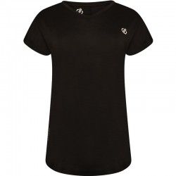 T-shirt de running et randonnée Dare2b Vigilant Tee noir Black