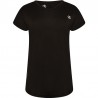 T-shirt de running et randonnée Dare2b Vigilant Tee noir Black