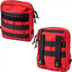 Trousse de secours vide IFAK MOLLE de couleur rouge