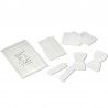 Lot de 10 pansements adhésifs classiques non tissés