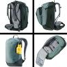 Sac de voyage Deuter Aviant Access Pro 65 SL vert