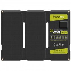 Chargeur solaire PT Flap Powertec 24 Watts