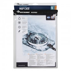 Étui à carte de randonnée Sea to Summit Waterproof Map Case S