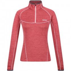 T-shirt micro-polaire thermique femme Regatta Women Yonder rose pour la randonnée