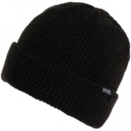 Bonnet réfléchissant Regatta Reflective Beanie noir Black Bonnet réfléchissant Regatta Reflective Beanie noir Black